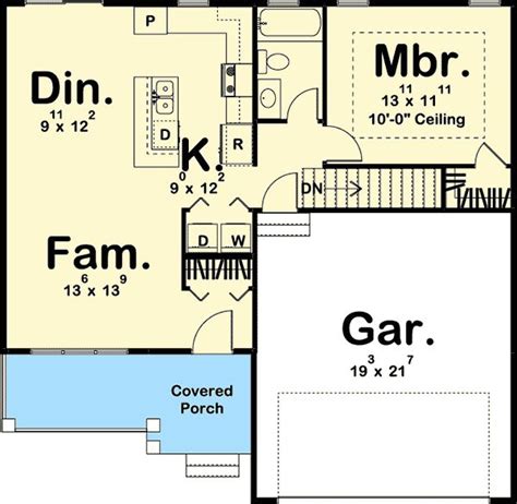Plan 62659dj Cozy Northwest Cottage Garage House Plans One Bedroom