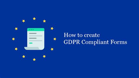 How To Create GDPR Compliant Forms WPEverest Blog