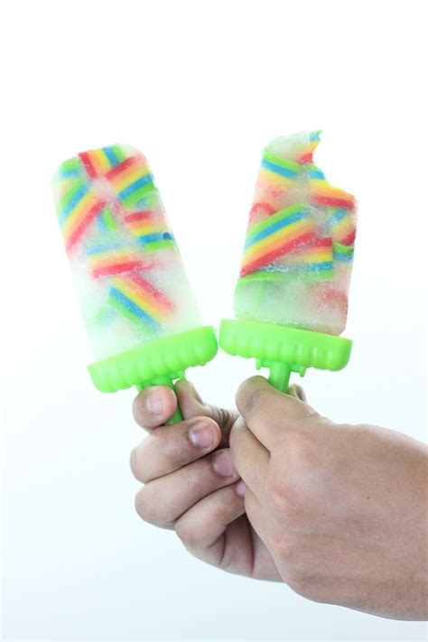 Rainbow Popsicles That Will Make You Smile Cutefetti