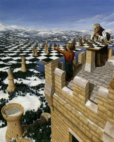 Incredible Optical Illusion Paintings Of Rob Gonsalves