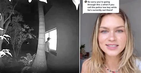 Model Installs Ring Camera Only To Catch Peeping Tom Spying On Her