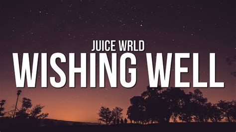 Juice Wrld Wishing Well Lyrics Youtube