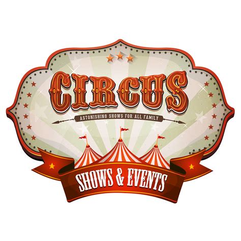 Circus Banner Vector At Collection Of Circus Banner