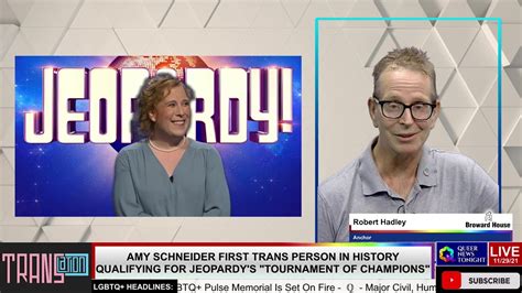 Amy Schneider First Trans Person In History Qualifying For Jeopardy S Tournament Of Champions