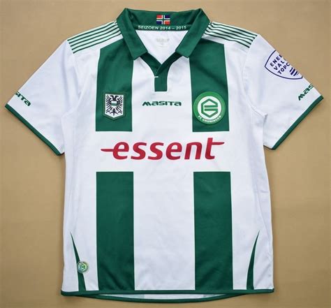 Het officiële complete thuisshirt van arjen robben. 2014-15 FC GRONINGEN SHIRT S. BOYS Football / Soccer ...