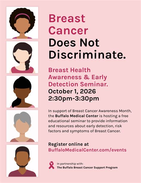 Breast Cancer Flyer Venngage