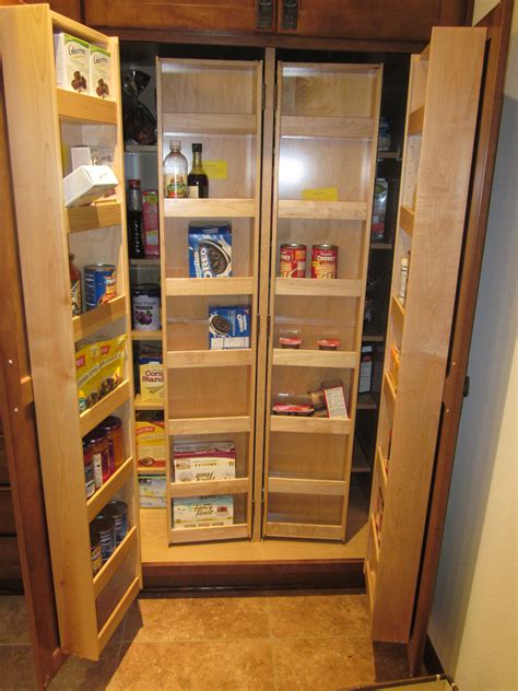 Placing a pantry cabinet in an adjacent space just outside the kitchen creates more space for cooking. Letters from Shenanigan Valley Idaho: And Jay Gets a ...