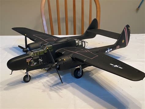 First Model In 2 Decades Revell 1 48 P 61 Black Widow R Modelmakers
