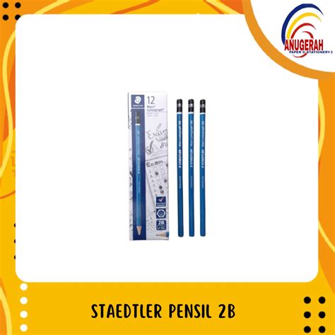 Jual Staedtler Pensil 2b Pcs Shopee Indonesia