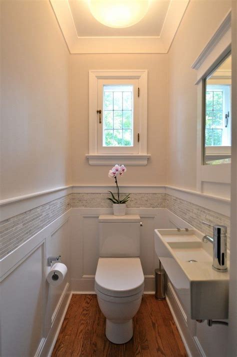 I searched for this on bing.com/images. Half bath powder room traditional with wall-mounted faucet ...