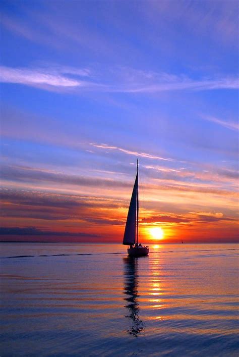Sailing Into The Sunset Photographic Art Online Nature Photo Art