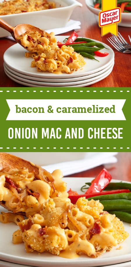 Bacon And Caramelized Onion Mac And Cheese Recipe Mac And Cheese