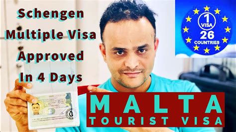 Schengen Multiple Visa Approved In 2021 Schengen Visa Update Malta