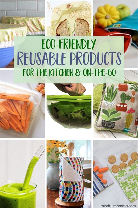 Eco Friendly Reusable Products For A Zero Waste Kitchen Including