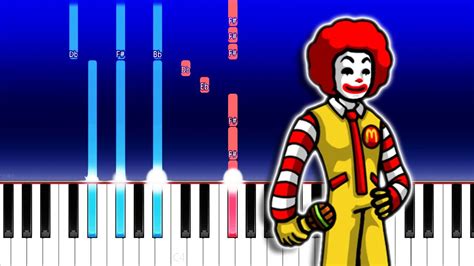 Ronald Mcdonald Mod Friday Night Funkin Piano Tutorial Youtube