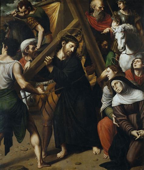 Christ Carrying The Cross Juan Vicente Masip