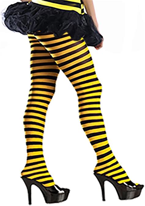 Costume Adventure Womens Bumblebee Tights Me Before You Yellow And