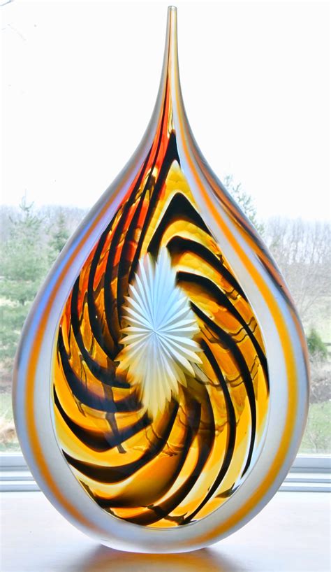 Thunder Murano Midwest Fine Art Glass Sculpture