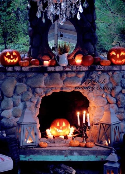 Pin By Tina Horn On Jacks House Halloween Fireplace Halloween