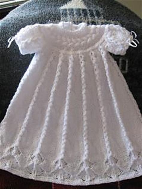 From jersey knit to cotton you can mix fabrics easily with this project. Ravelry: Cabled Yoke Christening Gown pattern by Judy Lamb