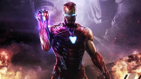 Avengers Endgame Iron Man Infinity Stones 4k 161 Wallpaper