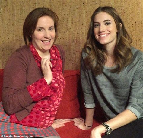 Lena Dunham And Allison Williams Take The Twizzler Kissing Challenge Daily Mail Online