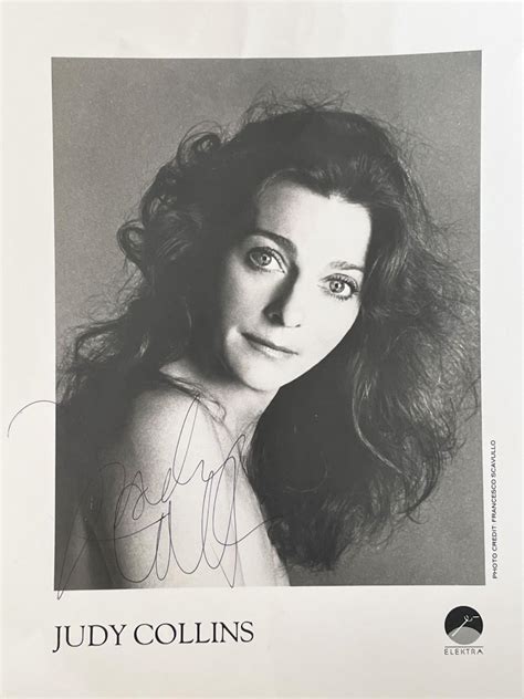 Actress Judy Collins Signed Photo Estatesales Org