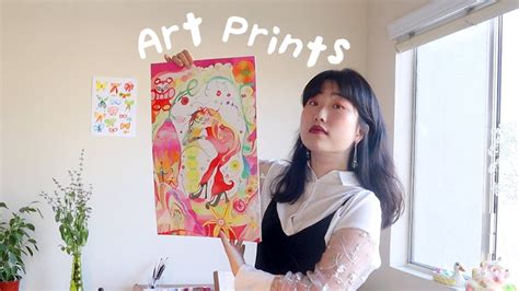 How To Make Art Prints At Home Youtube
