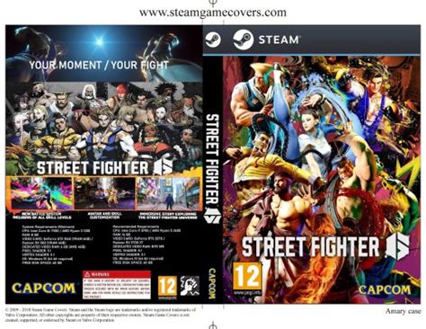 Steam Game Covers Street Fighter 6 Box Art