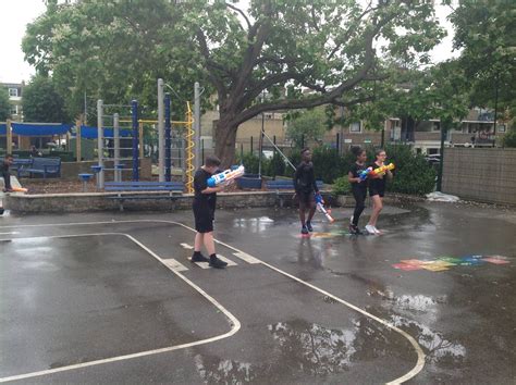 Year 6 Water Fight St Marks C Of E Primary School