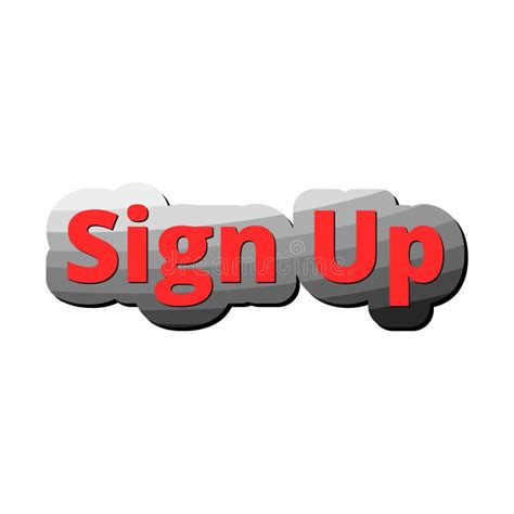 Sign Up Sign Sign Up Icon Stock Illustration Illustration Of Icon