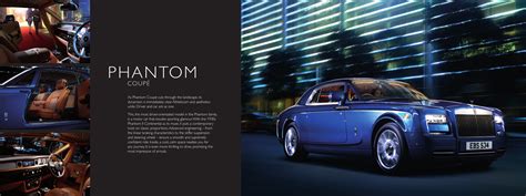 2016 Rolls Royce Model Range Brochure