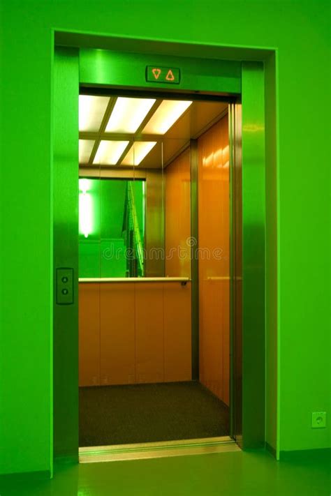 Open Lift Elevator Doors Stock Image Image Of Modern 2776175