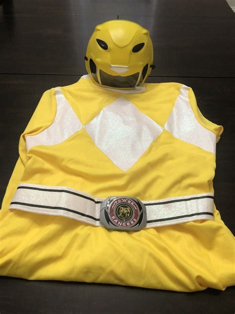 Disguise Womens Yellow Power Ranger Adult Costume Gem