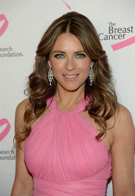 Elizabeth Hurley At Breast Cancer Foundation’s Hot Pink Party 2014 In New York Hawtcelebs