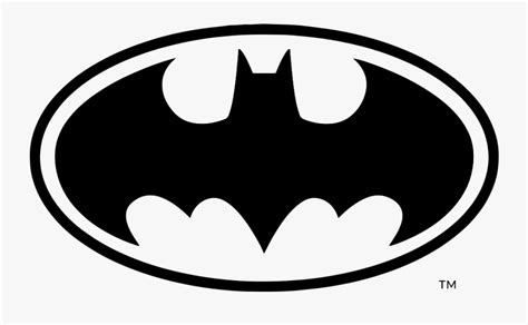 Batman Logo Clipart Png Download Batman Symbol Black And White