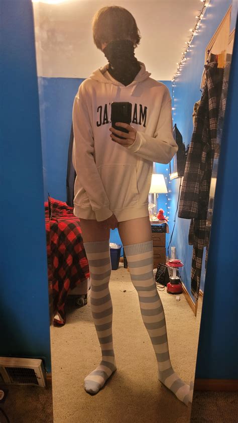 I Finally Found Some Stripy Thigh Highs That Fit How Do They Look R