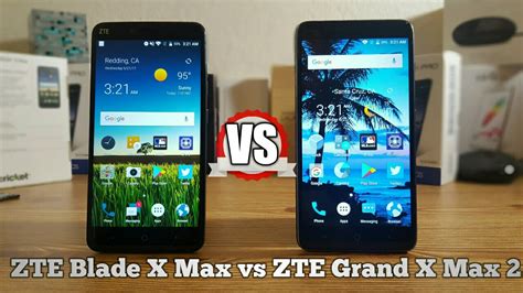 Zte Blade X Max Vs Zte Grand X Max 2 Cricket Wireless Speed Test Youtube
