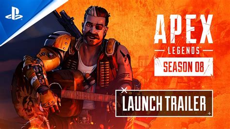 Apex Legends Season 8 Mayhem Launch Trailer Ps5 Ps4 Youtube