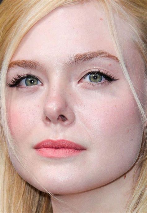Close Up Of Elle Fanning At The 2019 Chopard Trophy Event Celebrity