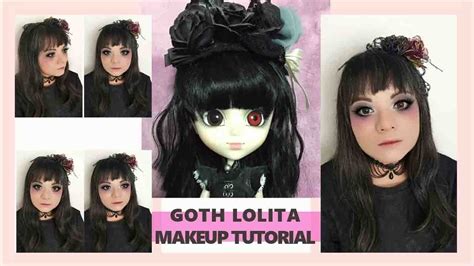 Gothic Lolita Makeup Tutorial Youtube