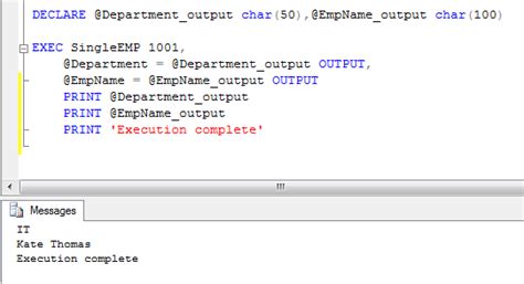 SQL Server Stored Procedure VS User Defined Functions GeeksArray Com