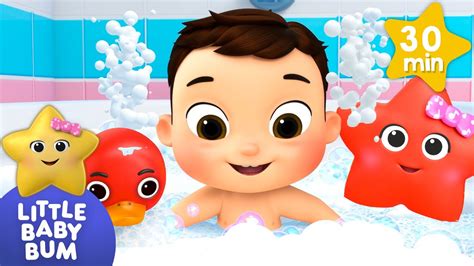 Bath Time Party Splish Splash With Baby Max ⭐ Baby Songs Little