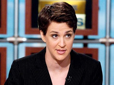 Msnbc Host Rachel Maddow No Ones Gonna Confuse Me With A Fox News
