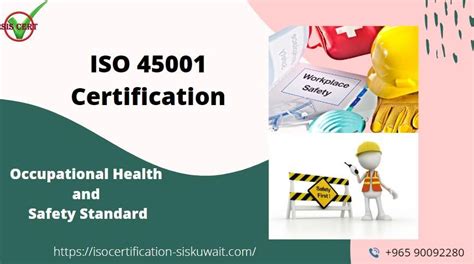 Iso 45001 Certification Occupational Health And Safety Standard