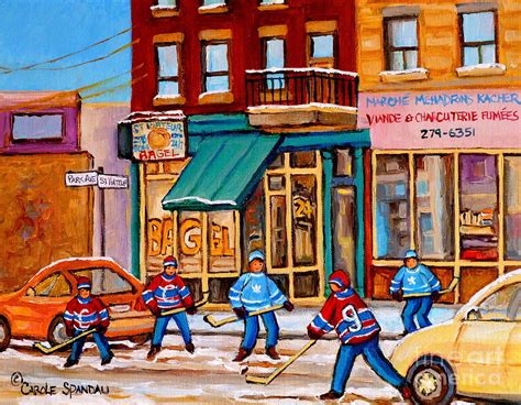 Montreal Paintings Painting By Carole Spandau
