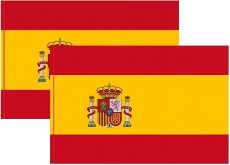 2 Spain Flags Flag Of Spain Flags Of Spain Spanish Flag Spanish Banner