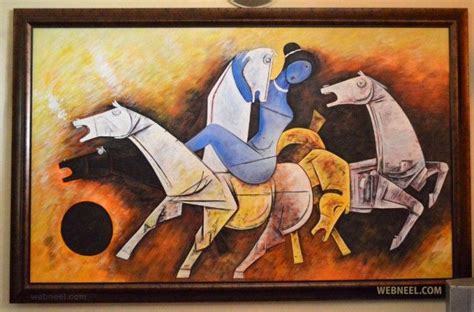 30 Controversial Mf Hussain Paintings Most Famous Indian Artist Mf