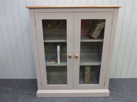 Melford Deluxe Solid Oak Glass Display Cabinet Edmunds And Clarke Ltd