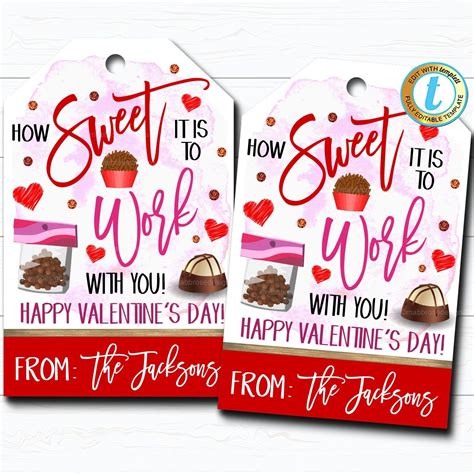 Coworker Valentine Card Printables Free